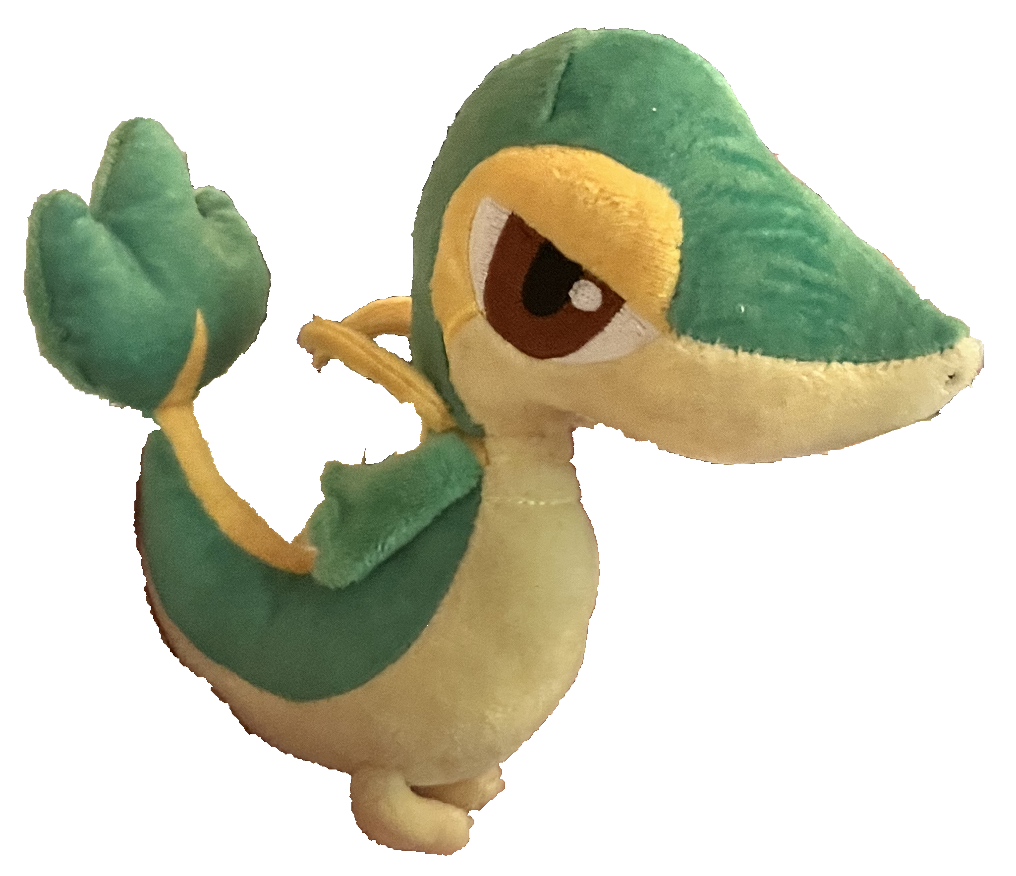 snivy pokemon sitting cuties plush
